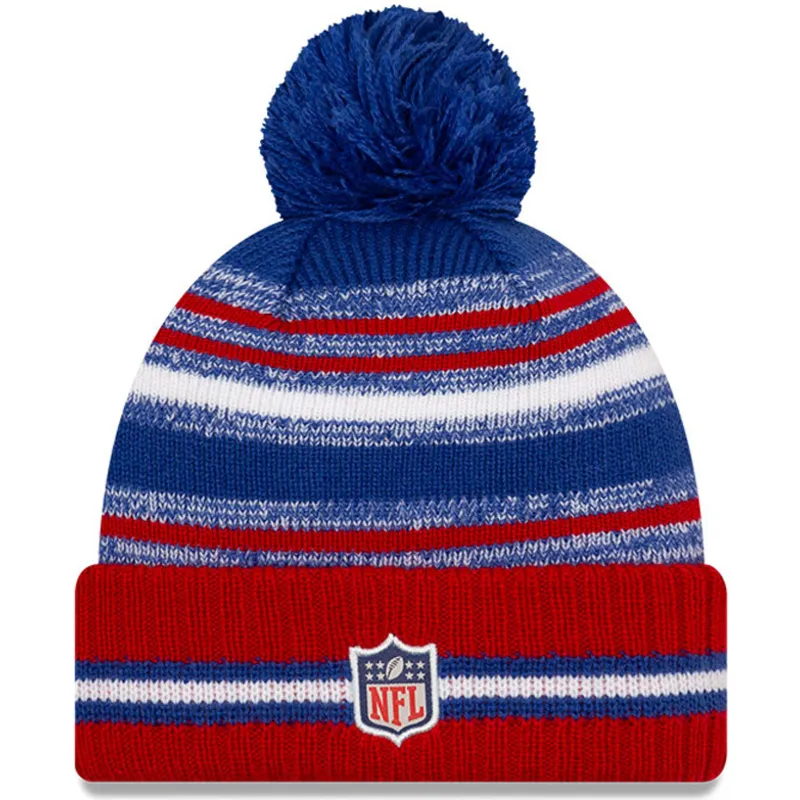 mutsen-pompon-rood-sport-sideline-van-new-york-giants-nfl-van-new-era