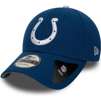 Petten gebogen blauw verstelbaar 9FORTY The League van Indianapolis Colts NFL van New Era