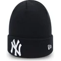 mutsen-marineblauw-essential-cuff-van-new-york-yankees-mlb-van-new-era