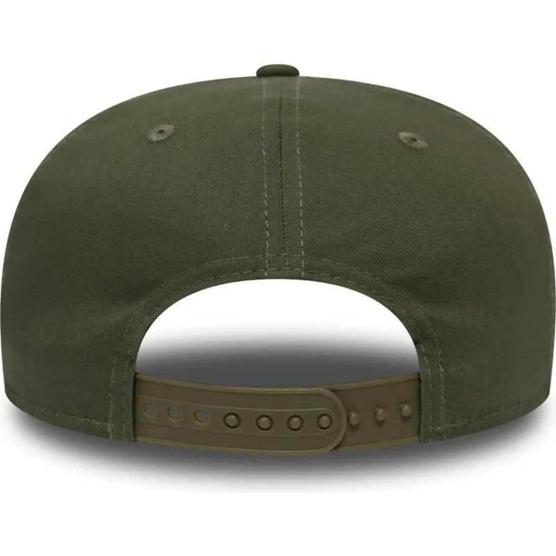 petten-gebogen-groen-snapback-9fifty-stretch-snap-league-essential-van-new-york-yankees-mlb-van-new-era