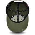 petten-gebogen-groen-snapback-9fifty-stretch-snap-league-essential-van-new-york-yankees-mlb-van-new-era
