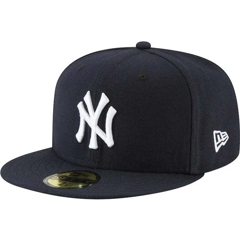 petten-plat-marineblauw-fitted-59fifty-ac-perf-van-new-york-yankees-mlb-van-new-era petten-plat-marineblauw-fitted-59fifty-ac-perf-van-new-york-yankees-mlb-van-new-era