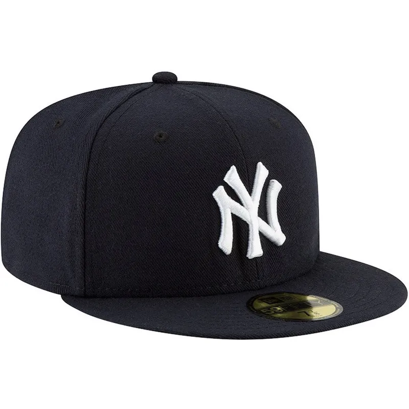 petten-plat-marineblauw-fitted-59fifty-ac-perf-van-new-york-yankees-mlb-van-new-era petten-plat-marineblauw-fitted-59fifty-ac-perf-van-new-york-yankees-mlb-van-new-era