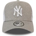 petten-gebogen-grijs-snapback-a-frame-jersey-essential-van-new-york-yankees-mlb-van-new-era