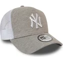 petten-gebogen-grijs-snapback-a-frame-jersey-essential-van-new-york-yankees-mlb-van-new-era