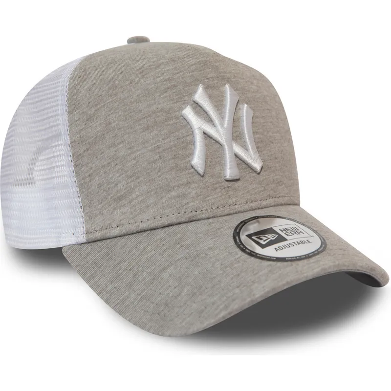petten-gebogen-grijs-snapback-a-frame-jersey-essential-van-new-york-yankees-mlb-van-new-era petten-gebogen-grijs-snapback-a-frame-jersey-essential-van-new-york-yankees-mlb-van-new-era