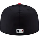 petten-plat-marineblauw-fitted-59fifty-ac-perf-van-atlanta-braves-mlb-van-new-era