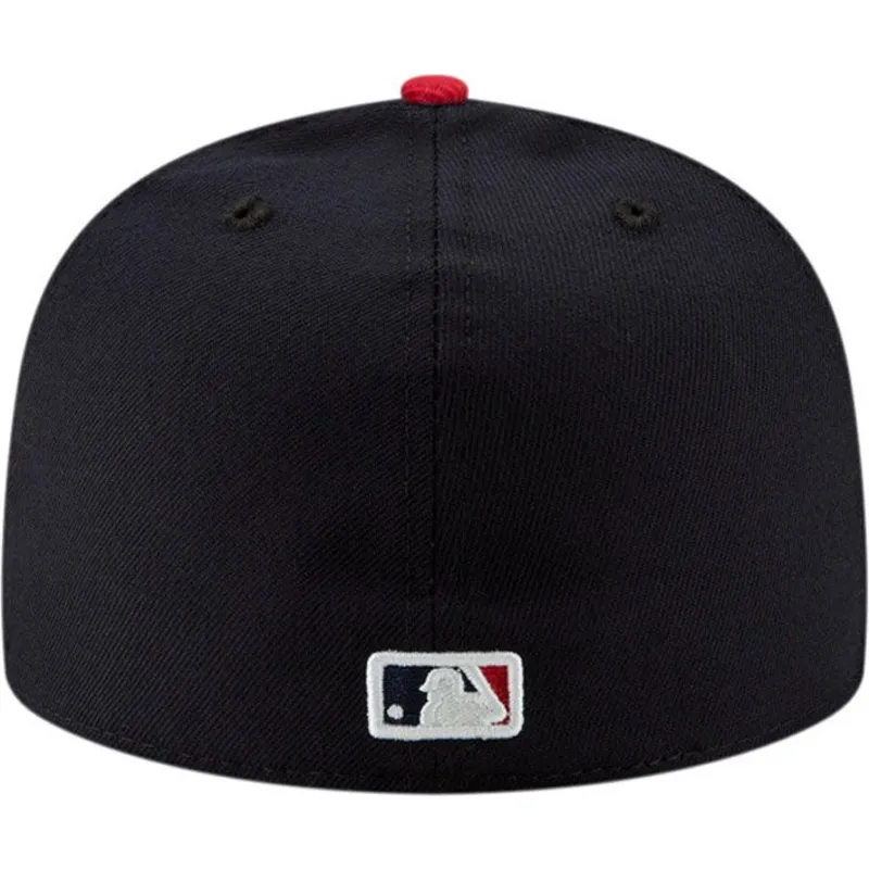 petten-plat-marineblauw-fitted-59fifty-ac-perf-van-atlanta-braves-mlb-van-new-era petten-plat-marineblauw-fitted-59fifty-ac-perf-van-atlanta-braves-mlb-van-new-era