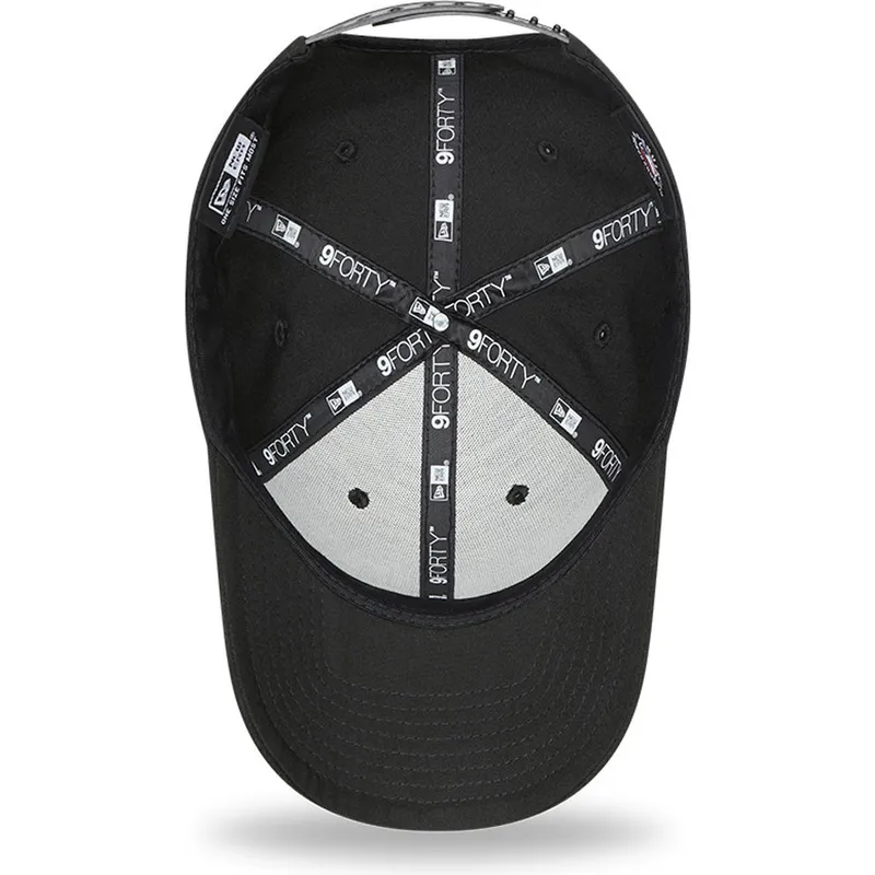 petten-gebogen-zwart-snapback-rosa-9forty-black-base-van-new-york-yankees-mlb-van-new-era