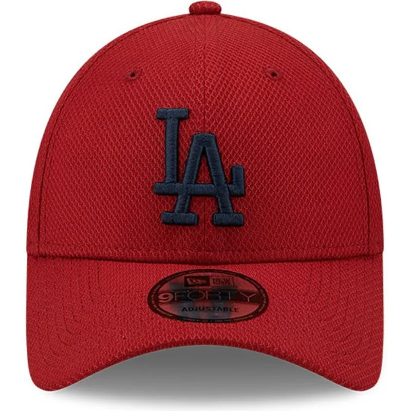 petten-gebogen-rood-verstelbaar-9forty-diamond-era-van-los-angeles-dodgers-mlb-van-new-era petten-gebogen-rood-verstelbaar-9forty-diamond-era-van-los-angeles-dodgers-mlb-van-new-era