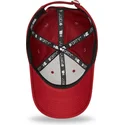 petten-gebogen-rood-verstelbaar-9forty-diamond-era-van-los-angeles-dodgers-mlb-van-new-era