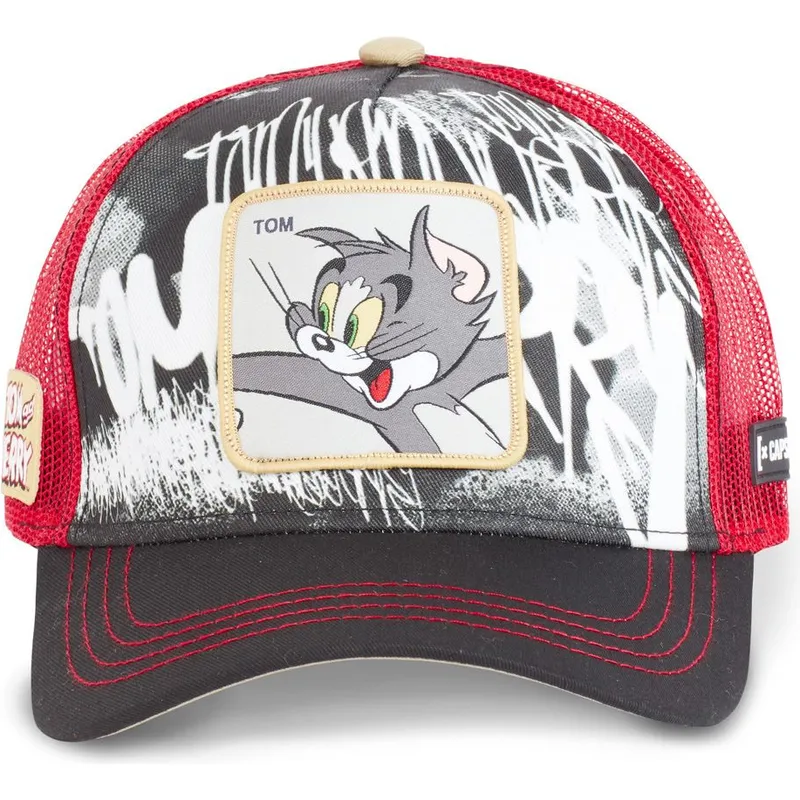 petten-gebogen-zwart-snapback-tom2-tom-looney-tunes-van-capslab