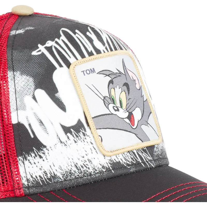 petten-gebogen-zwart-snapback-tom2-tom-looney-tunes-van-capslab