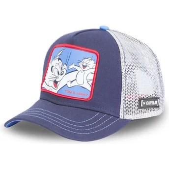 petten-gebogen-marineblauw-snapback-taj1-tom-en-jerry-looney-tunes-van-capslab