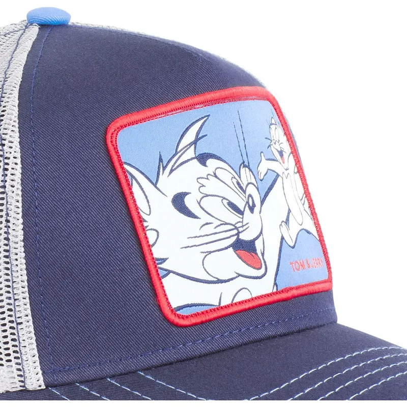 petten-gebogen-marineblauw-snapback-taj1-tom-en-jerry-looney-tunes-van-capslab