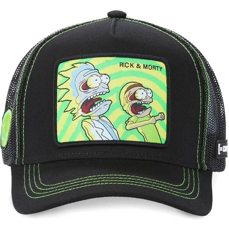 petten-gebogen-zwart-snapback-psy2-rick-en-morty-van-capslab petten-gebogen-zwart-snapback-psy2-rick-en-morty-van-capslab