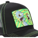 petten-gebogen-zwart-snapback-psy2-rick-en-morty-van-capslab