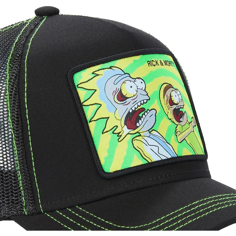 petten-gebogen-zwart-snapback-psy2-rick-en-morty-van-capslab petten-gebogen-zwart-snapback-psy2-rick-en-morty-van-capslab