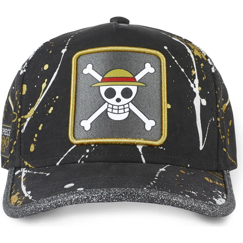 petten-gebogen-zwart-verstelbaar-tag-log1-straw-hat-pirates-one-piece-van-capslab