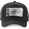 petten-gebogen-zwart-snapback-ban-konoha-naruto-van-capslab