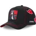 petten-gebogen-zwart-snapback-aka2-itachi-uchiha-naruto-van-capslab