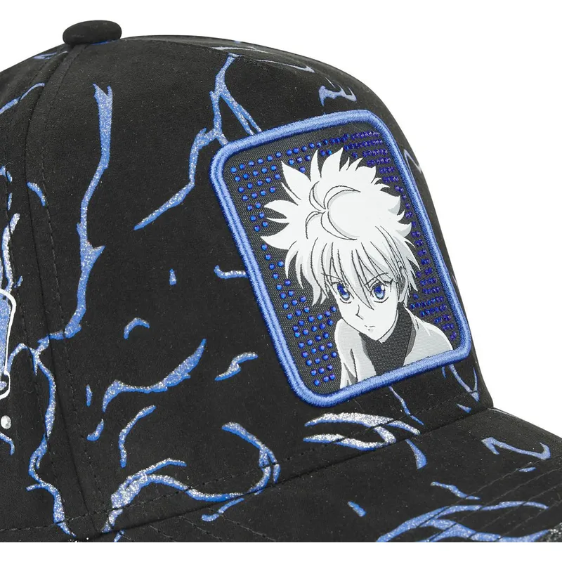 petten-gebogen-zwart-verstelbaar-tag-kir1-killua-zoldyck-hunter-x-hunter-van-capslab
