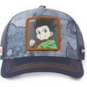 petten-gebogen-marineblauw-snapback-gon2-gon-freecss-hunter-x-hunter-van-capslab