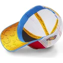 petten-gebogen-rood-snapback-pec1-woody-woodpecker-van-capslab