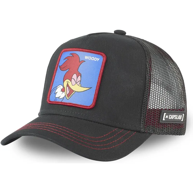 petten-gebogen-zwart-snapback-woo2-woody-woodpecker-van-capslab