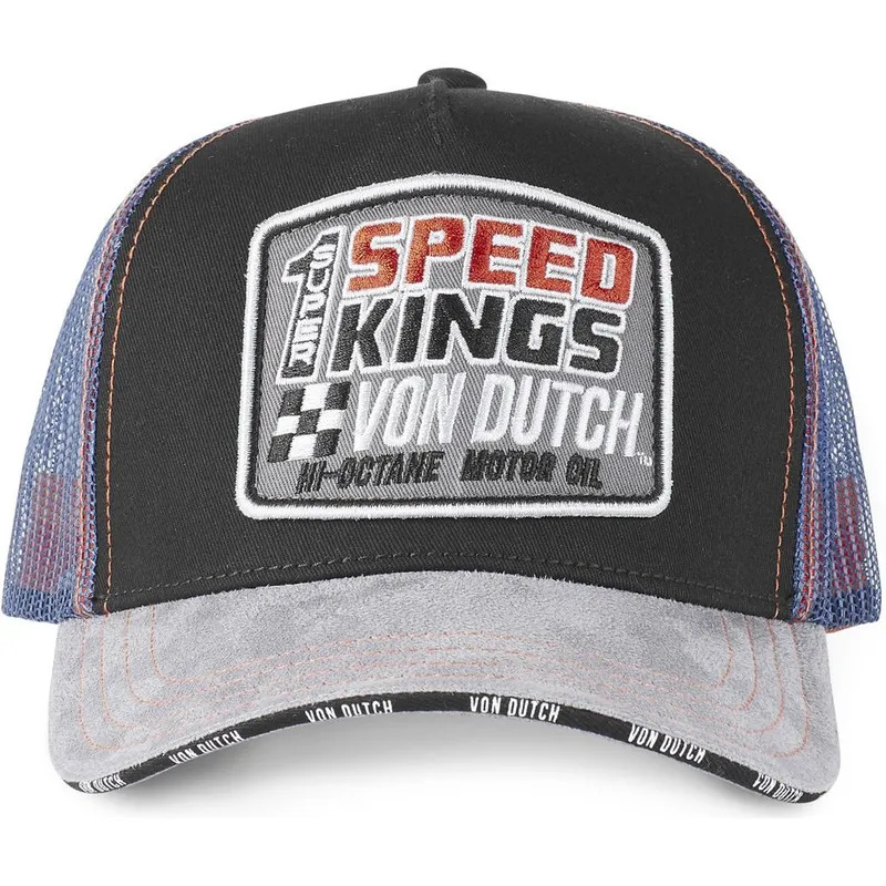 petten-gebogen-zwart-snapback-speed-kings-spe-van-von-dutch