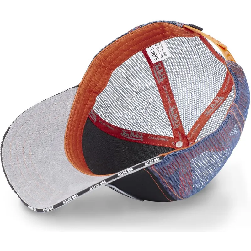 petten-gebogen-zwart-snapback-speed-kings-spe-van-von-dutch
