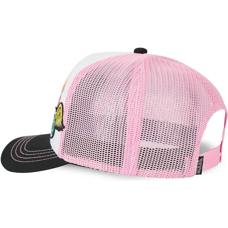 petten-gebogen-roze-snapback-pat-pin-van-von-dutch