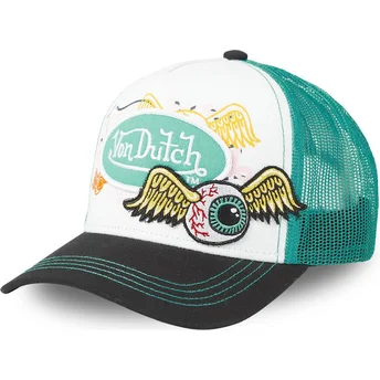 Petten gebogen groen snapback PAT GRE van Von Dutch