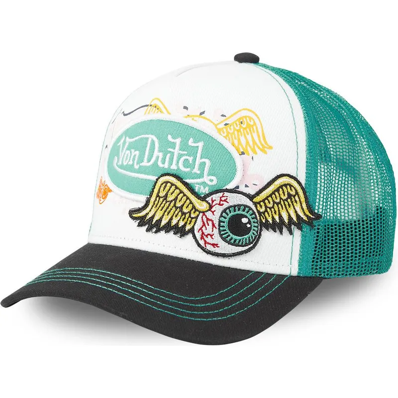petten-gebogen-groen-snapback-pat-gre-van-von-dutch