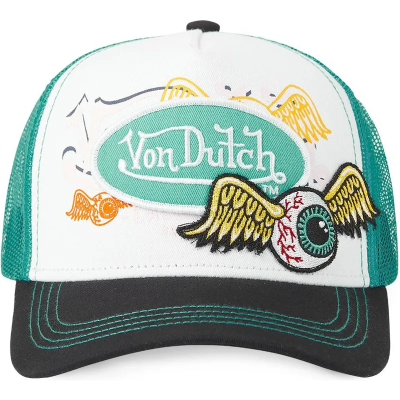 petten-gebogen-groen-snapback-pat-gre-van-von-dutch