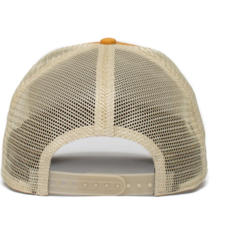petten-gebogen-geel-snapback-so-high-the-farm-van-goorin-bros petten-gebogen-geel-snapback-so-high-the-farm-van-goorin-bros