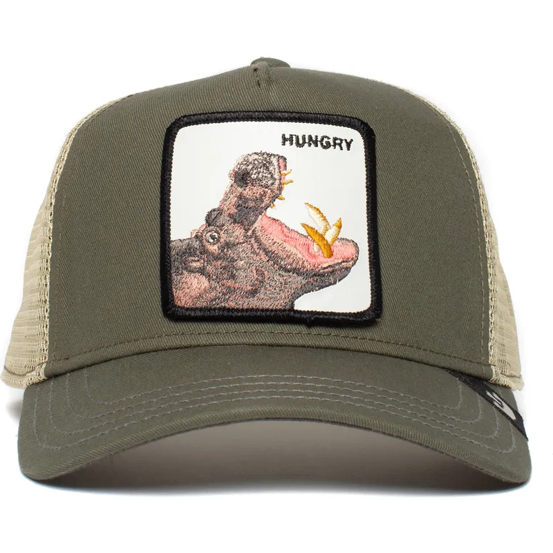 petten-gebogen-groen-snapback-hungry-hippo-hooray-the-farm-van-goorin-bros