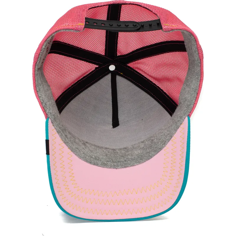 petten-gebogen-zwart-snapback-rosa-squad-flamingoals-the-farm-van-goorin-bros
