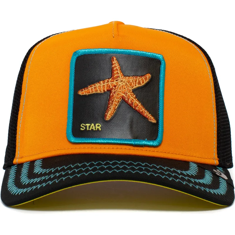 petten-gebogen-oranje-snapback-van-mar-baby-i-m-a-star-the-farm-van-goorin-bros petten-gebogen-oranje-snapback-van-mar-baby-i-m-a-star-the-farm-van-goorin-bros