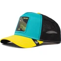 petten-gebogen-blauw-snapback-far-out-party-the-farm-van-goorin-bros
