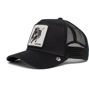 petten-gebogen-zwart-snapback-raging-rager-the-farm-van-goorin-bros
