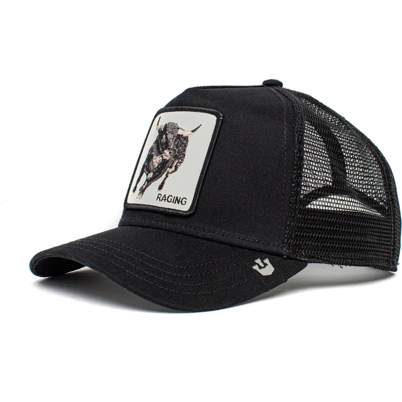 petten-gebogen-zwart-snapback-raging-rager-the-farm-van-goorin-bros