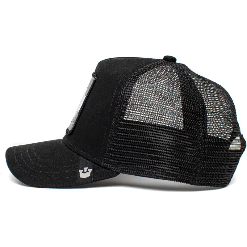 petten-gebogen-zwart-snapback-high-rider-ride-high-the-farm-van-goorin-bros