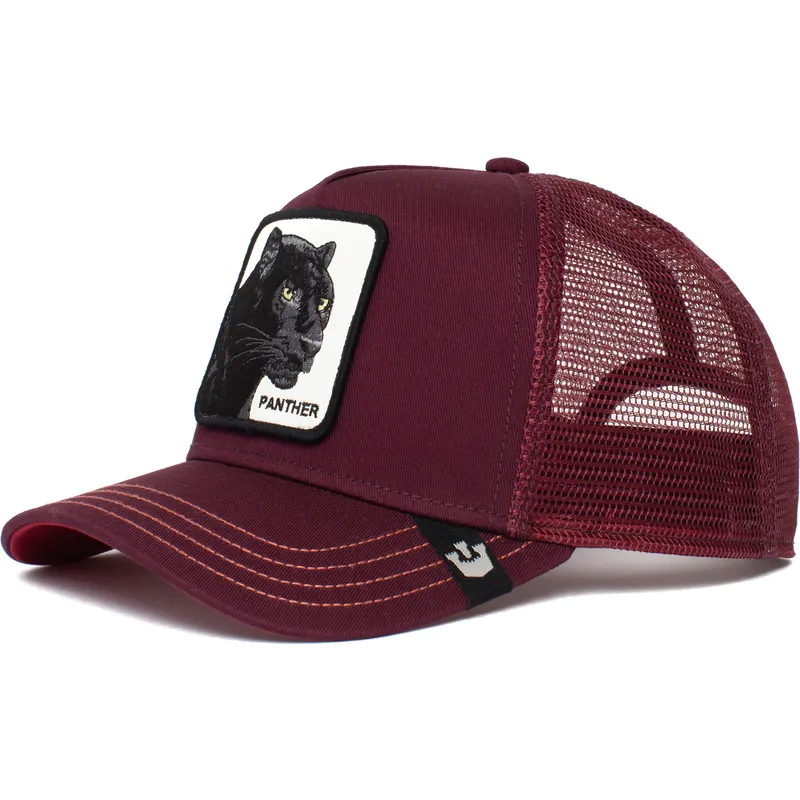 petten-gebogen-rood-snapback-the-panther-the-farm-van-goorin-bros petten-gebogen-rood-snapback-the-panther-the-farm-van-goorin-bros