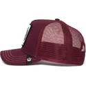 petten-gebogen-rood-snapback-the-panther-the-farm-van-goorin-bros