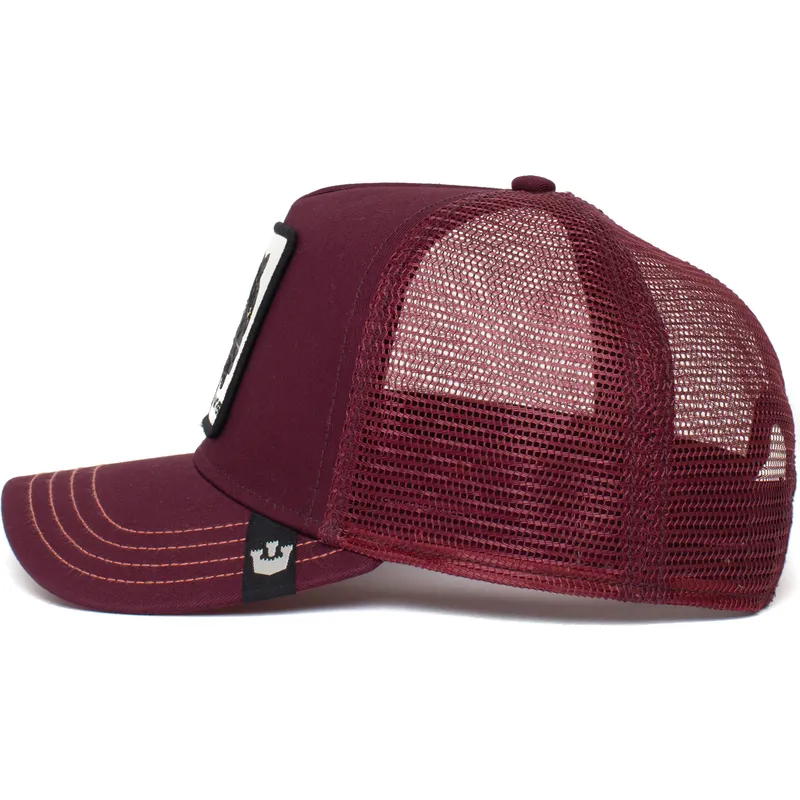 petten-gebogen-rood-snapback-the-panther-the-farm-van-goorin-bros petten-gebogen-rood-snapback-the-panther-the-farm-van-goorin-bros