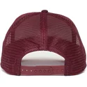 petten-gebogen-rood-snapback-the-panther-the-farm-van-goorin-bros