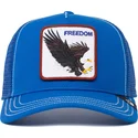 petten-gebogen-blauw-snapback-the-freedom-eagle-the-farm-van-goorin-bros