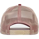 petten-gebogen-rood-snapback-goat-the-goat-the-farm-van-goorin-bros