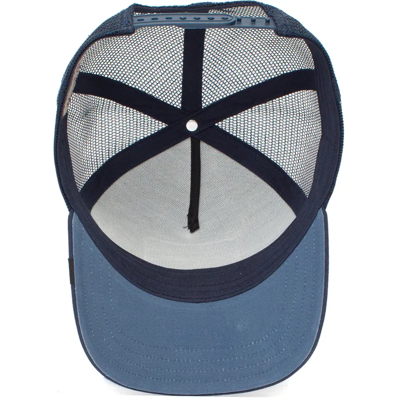 petten-gebogen-marineblauw-snapback-the-silver-the-farm-van-goorin-bros